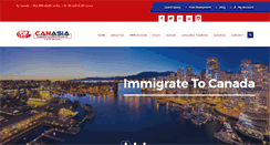 Desktop Screenshot of canasiaimmigration.com