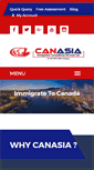 Mobile Screenshot of canasiaimmigration.com